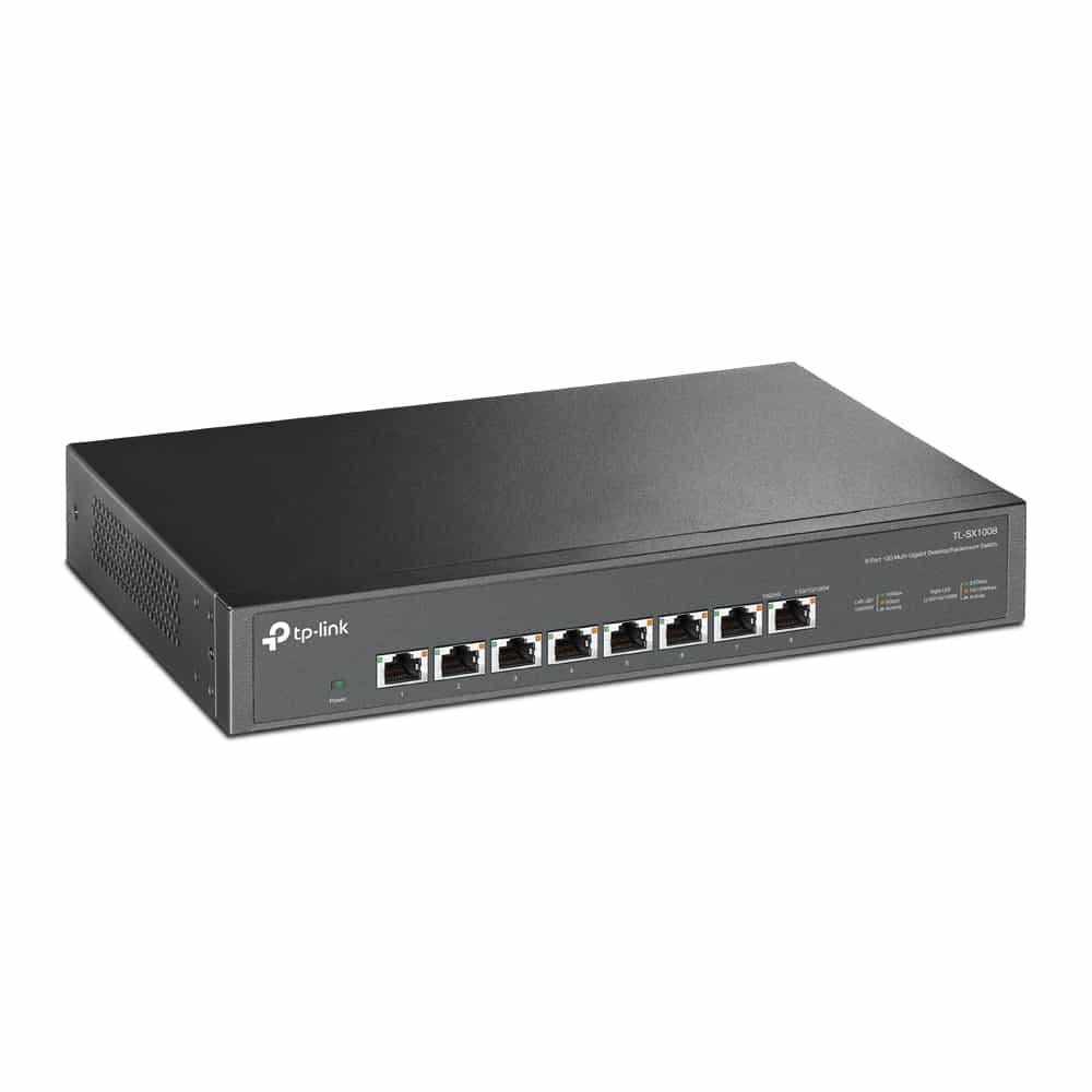 TP-Link TL-SX1008 Ne'upravlyaemyy Gigabitnyy Kommutator-4