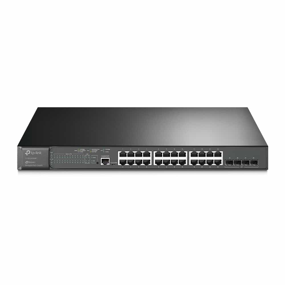 TP-Link TL-SG3428MP Управляемый Коммутатор (28-портовый switch)-1