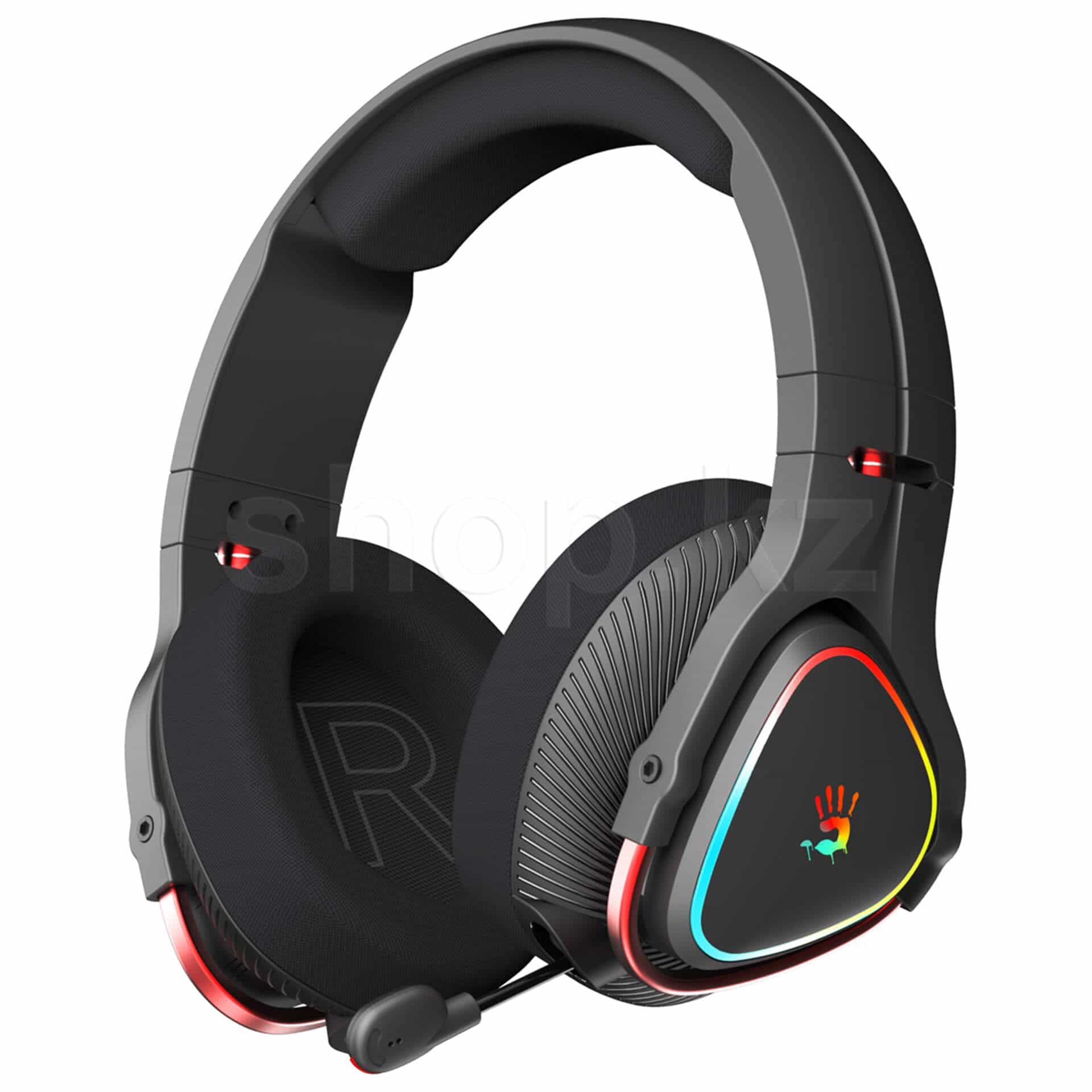 Игровые наушники Bloody MR710 black+grey-2