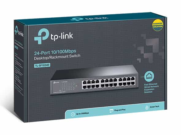 TP-Link TL-SF1024D 24-portli kommutator (Switch)-3