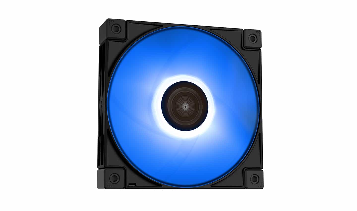 Корпусный вентилятор с RGB-освещением DeepCool FC 120 BLACK-2