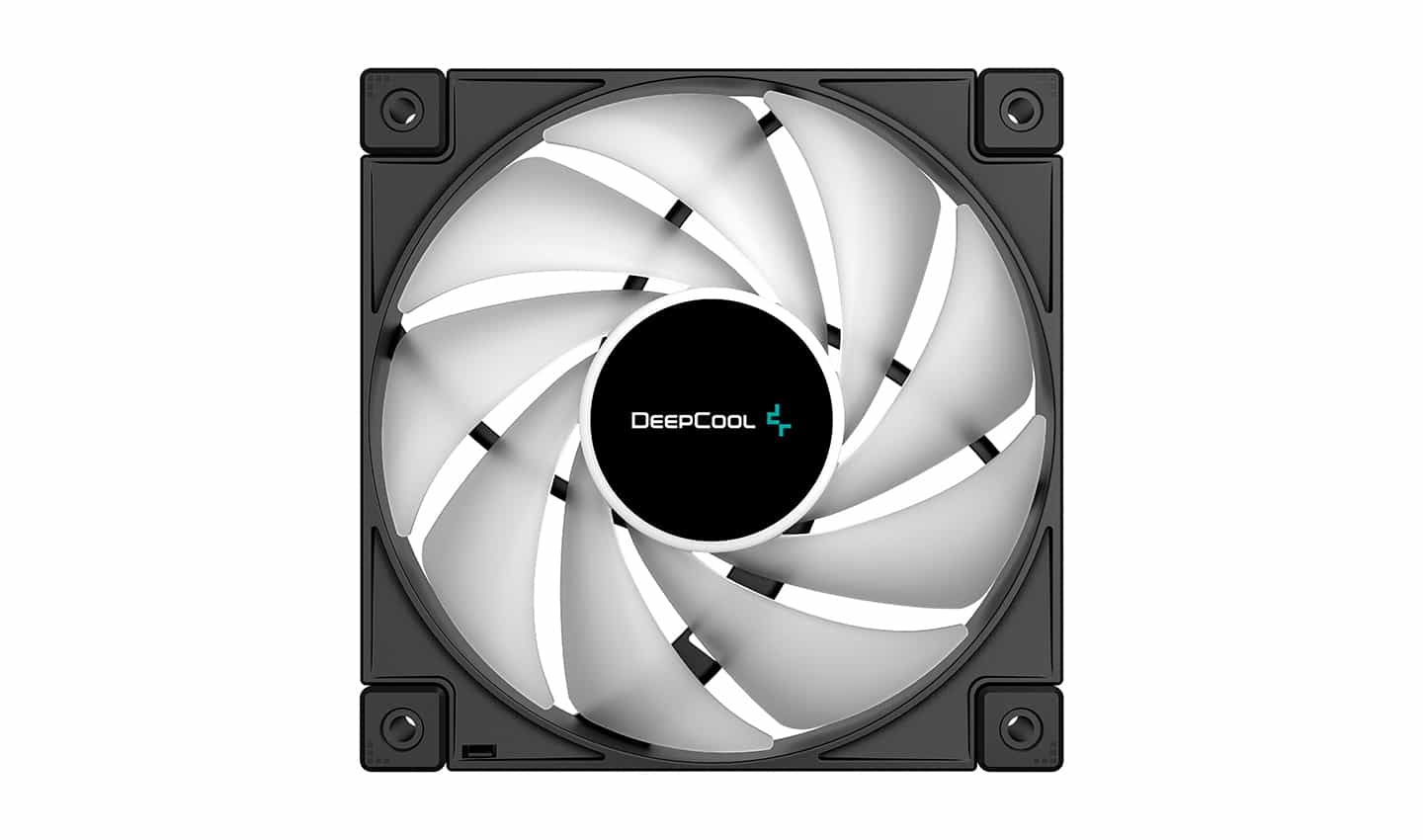 Корпусный вентилятор с RGB-освещением DeepCool FC 120 BLACK-3