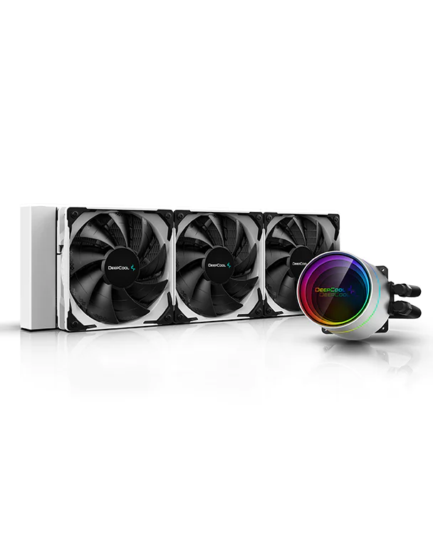 Система жидкостного охлаждения DeepCool CASTLE 360EX WHITE-1