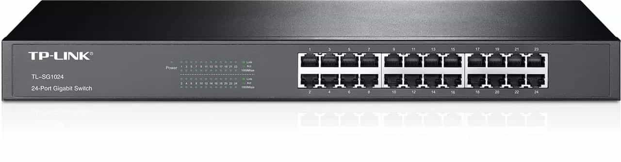 Коммутатор TP-LINK TL-SG1024 24-портовый (Switch)-2