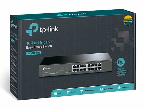 Коммутатор TP-Link TL-SG1016DE 16-портовый (Switch)-2