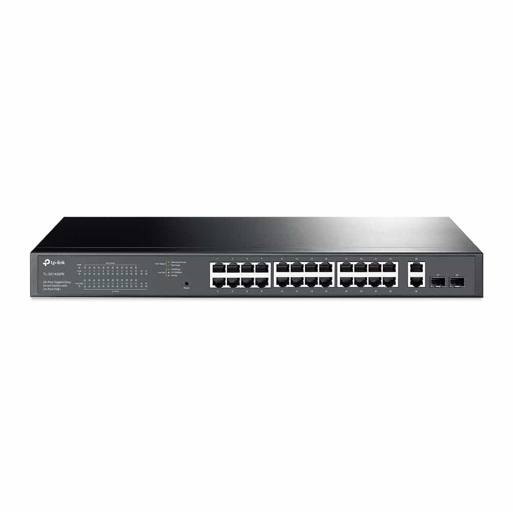Гигабитный коммутатор с 24 портами Tp-Link TL-SG1428PE-3