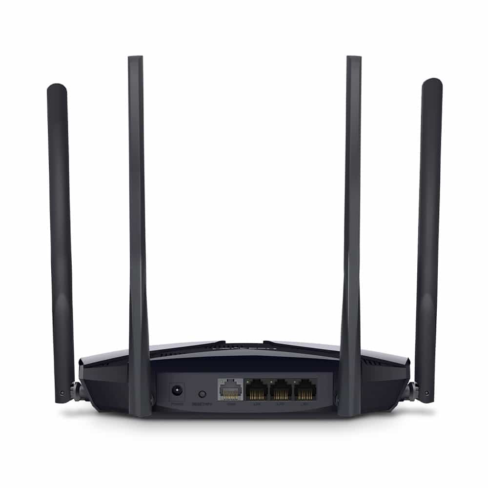 Ikki diapazonli Wi-Fi 6 router Mercusys MR70X-2