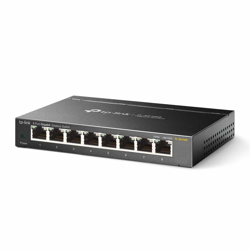 8-portli stol usti tarmoq kommutatori TP-Link TL-SG108S-2