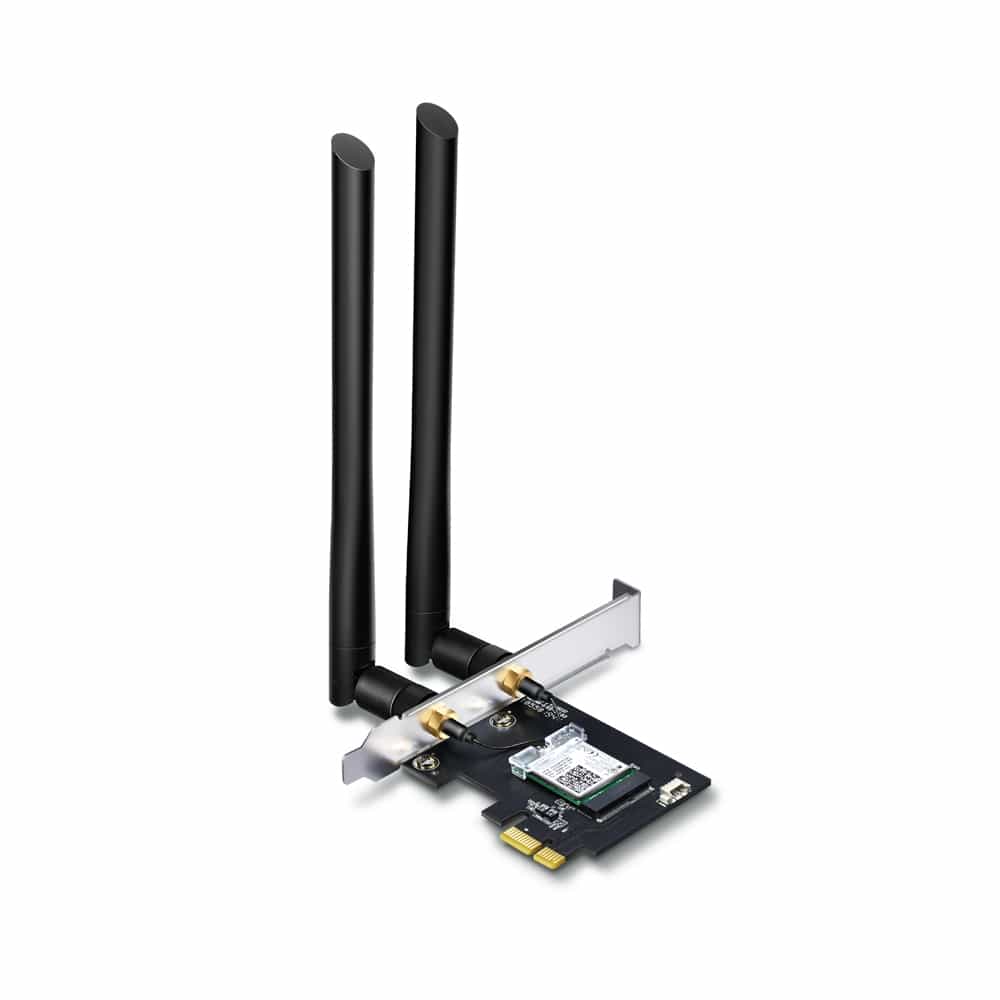 Ikki diapazonli simsiz PCI Express-adapter Bluetooth 4.2 qo'llab-quvvatlovi bilan TP-Link Archer T5E/AC1200-1