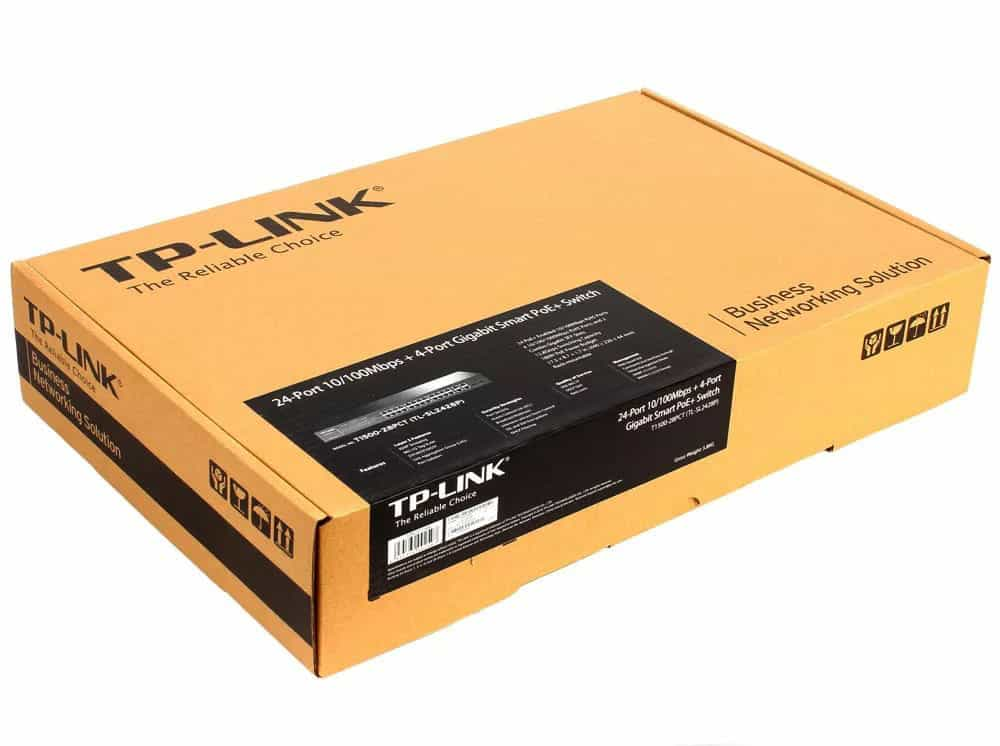 Коммутатор TP-Link T1500G-28PCT (TL-SL2428P) 24-портовый (Switch)-4