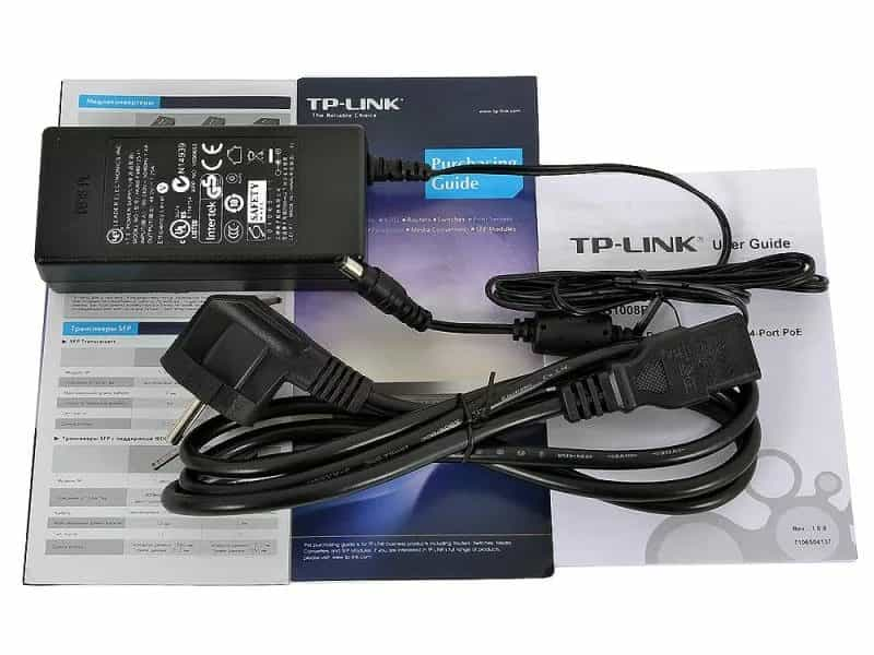 Коммутатор TP-LINK TL-SF1008P 8-портовый (Switch)-4