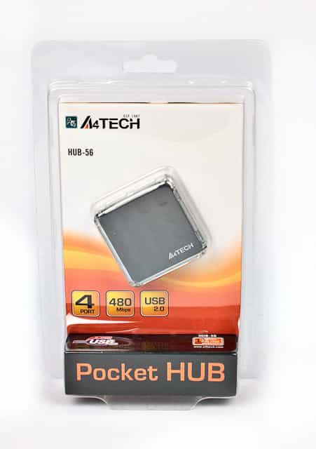 A4-Tech HUB-56-4 (Black) - Koncentrator-3