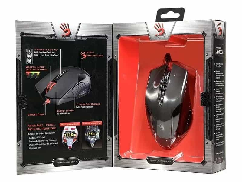 USB Проводная игровая мышь Bloody V5M Black-4