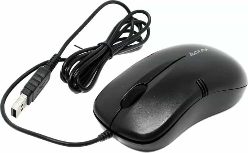 A4-Tech OP-560NU - USB Проводная мышка (Black)-3