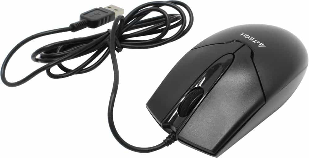 A4-Tech OP-550NU - USB simli sichqoncha-4