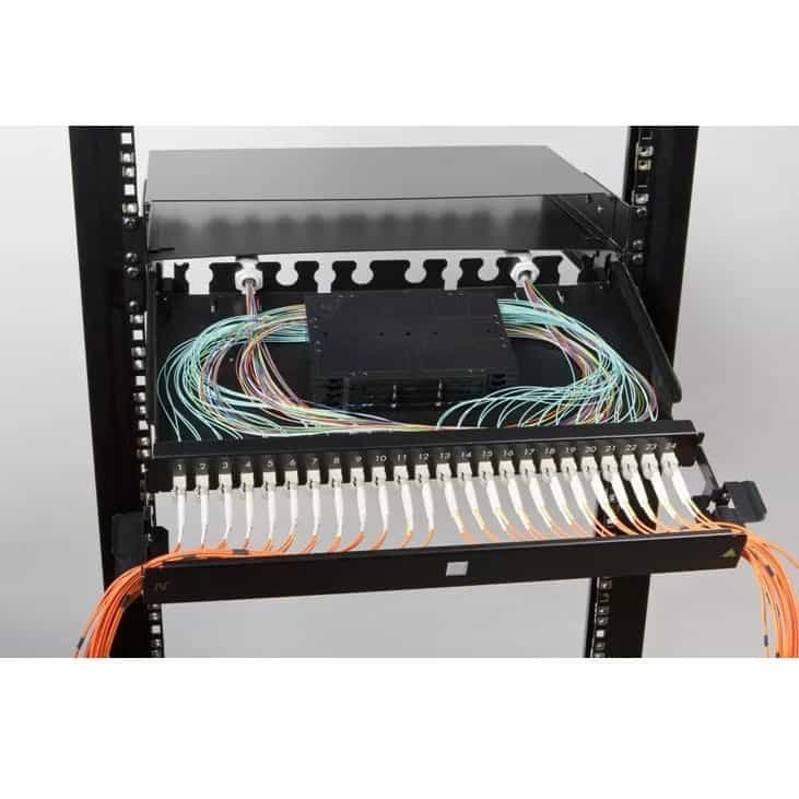 Optik patch-panel, bo‘sh, 1U-3