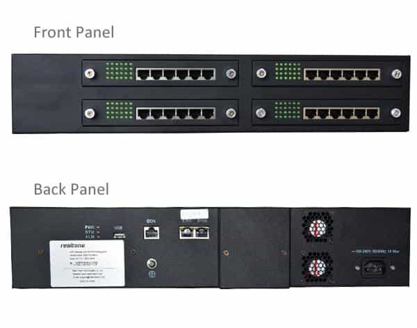 VOIP шлюз, WSS120-24FXO-C 24FXO VoIP Gateway-2