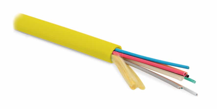 Оптический кабель GJPFJH-8B6a1 optical cable (негорючий, для внутренних работ)-1