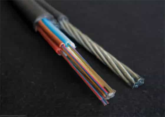 Оптический кабель, Single Mode, 4-UT08 трос, FP Mark-1