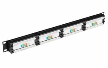 Патч-панель, Patch panel 24 port UTP Cat 6-2