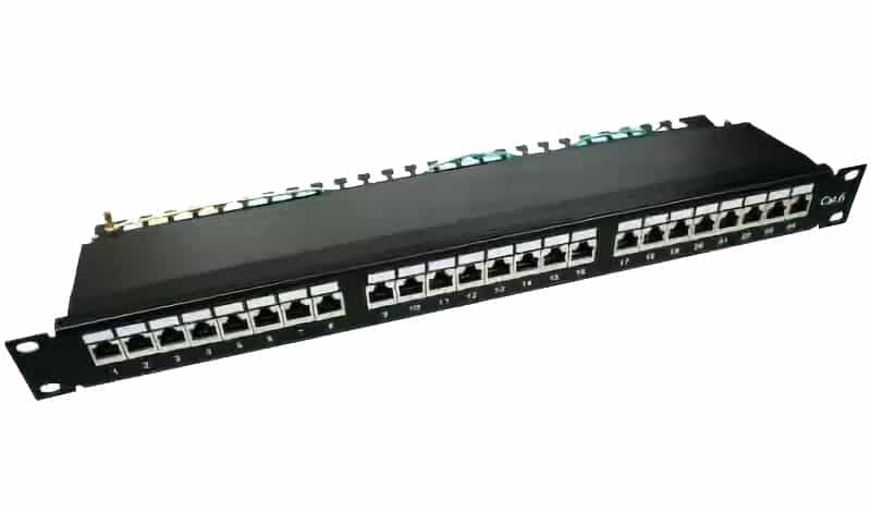 Патч-панель, Patch panel 24 port FTP Cat 5e-1