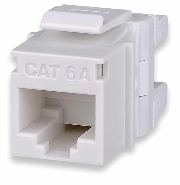 Модуль RJ45, Keystone jack RJ45 UTP cat 6-1