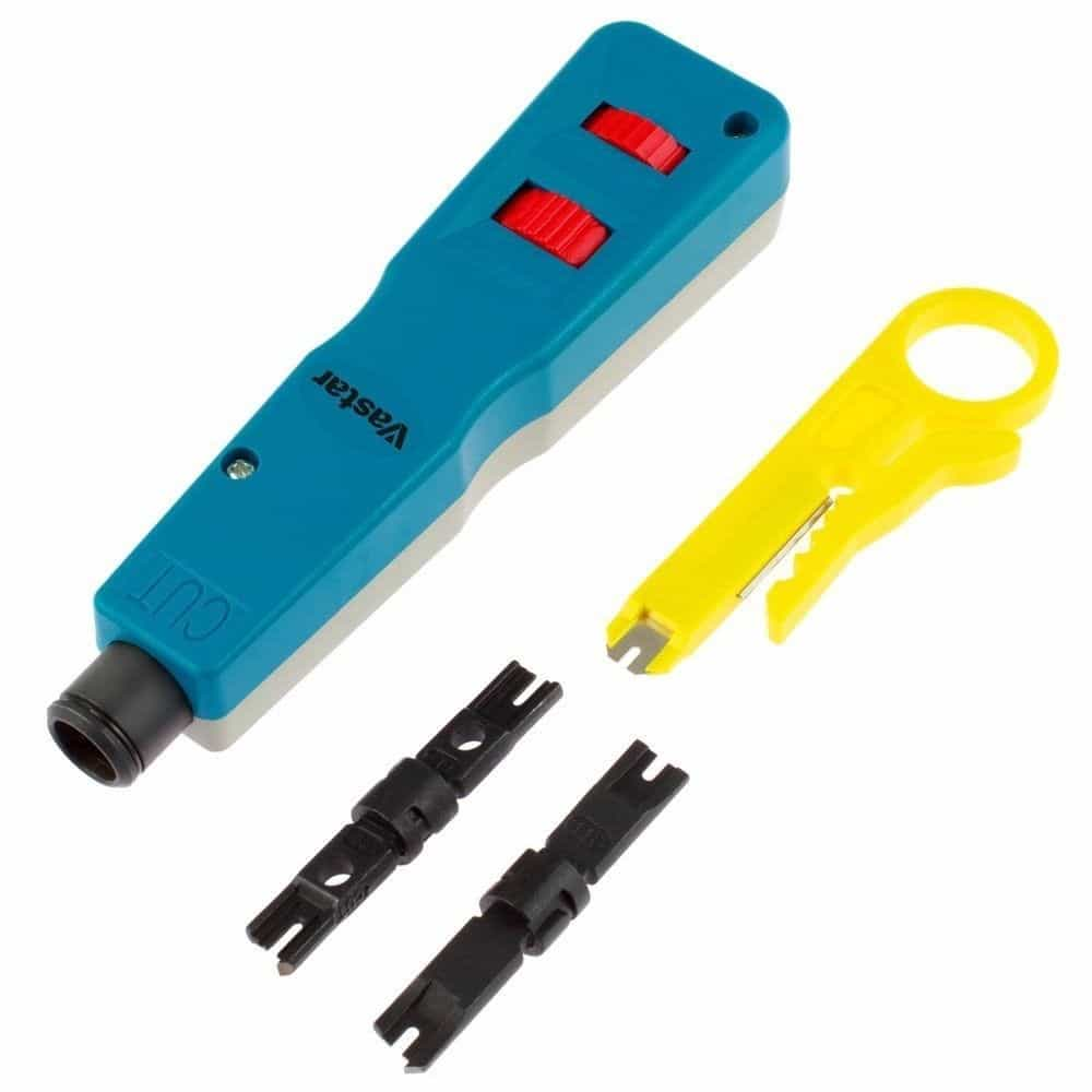 Инструмент для заделки кабеля и разъемов, Punch down tool, DL-110KR-3