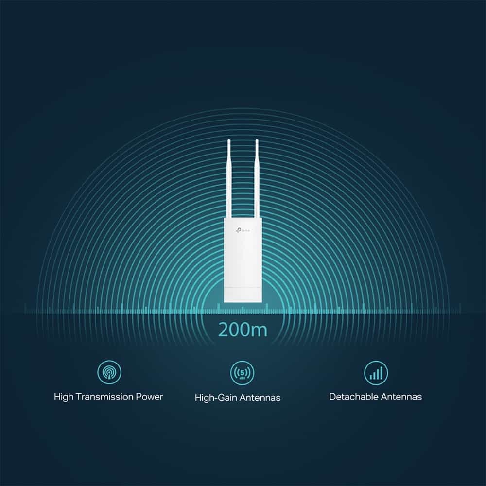 Wi-Fi Наружная точка доступа TP-Link CAP300 Wan/Lan-5
