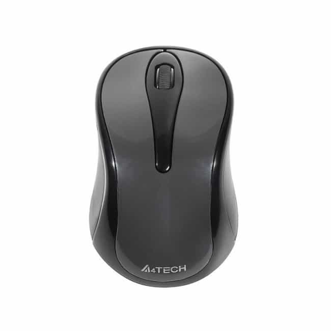 A4-Tech G3-280N - USB simsiz mini sichqoncha (Glyossi Kulrang)-2