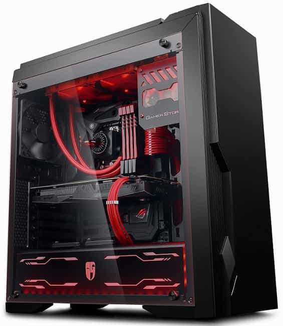 Кейс DeepCool DUKASE V3 (RGB LED + Жидкостное охлаждение)-1