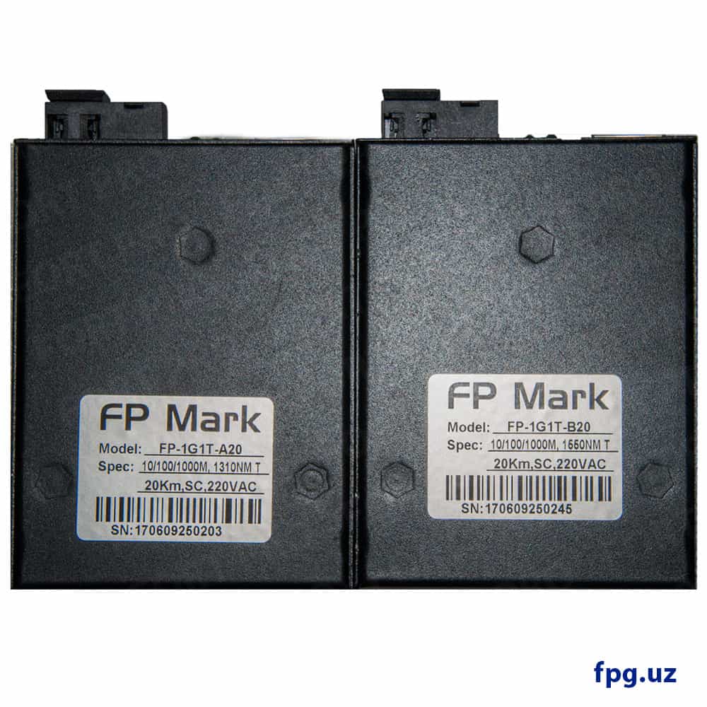 Mediakonverter FP-1G1T-A20/B20 10/100/1000V 1310/1550-3