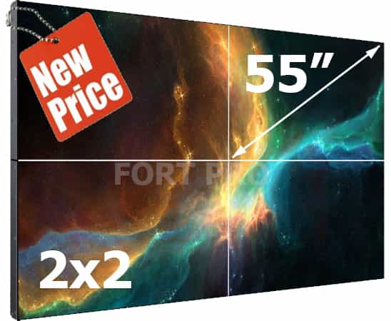 Видеостена LCD FP-2x2 55&quot; диагональ-1