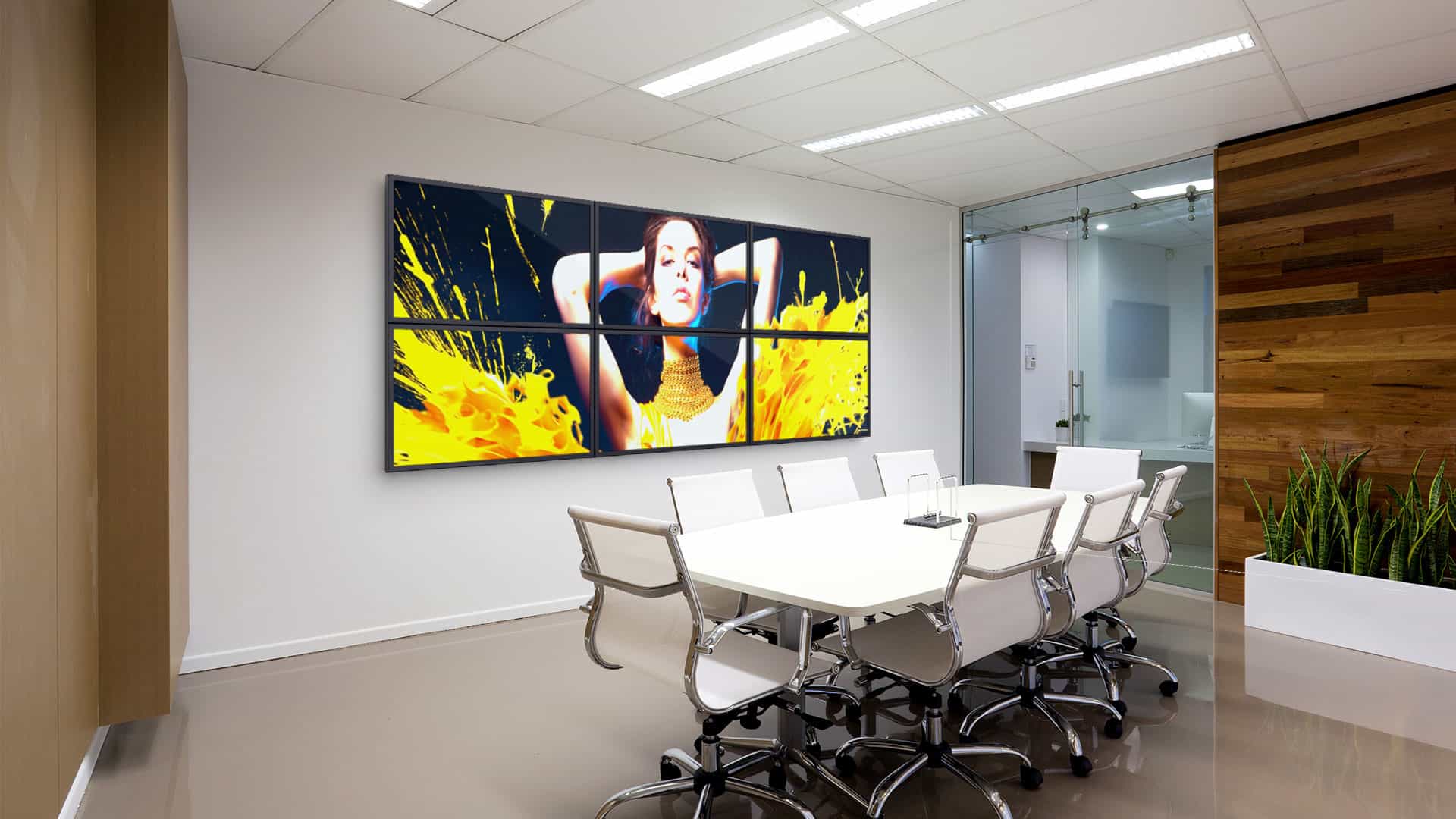Видеостена LCD FP-2x3 49&quot; диагональ-3