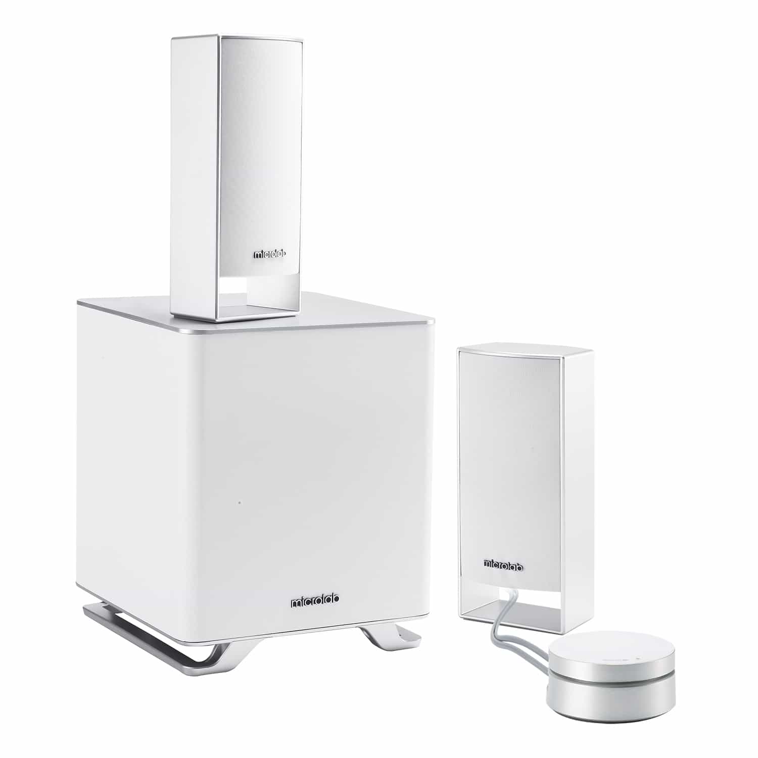 Стереосистема Microlab M-600BT 2.1 White-1