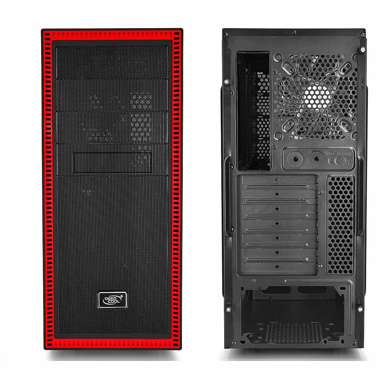 Кейс DeepCool TESSERACT SW-RD Red-Black-2