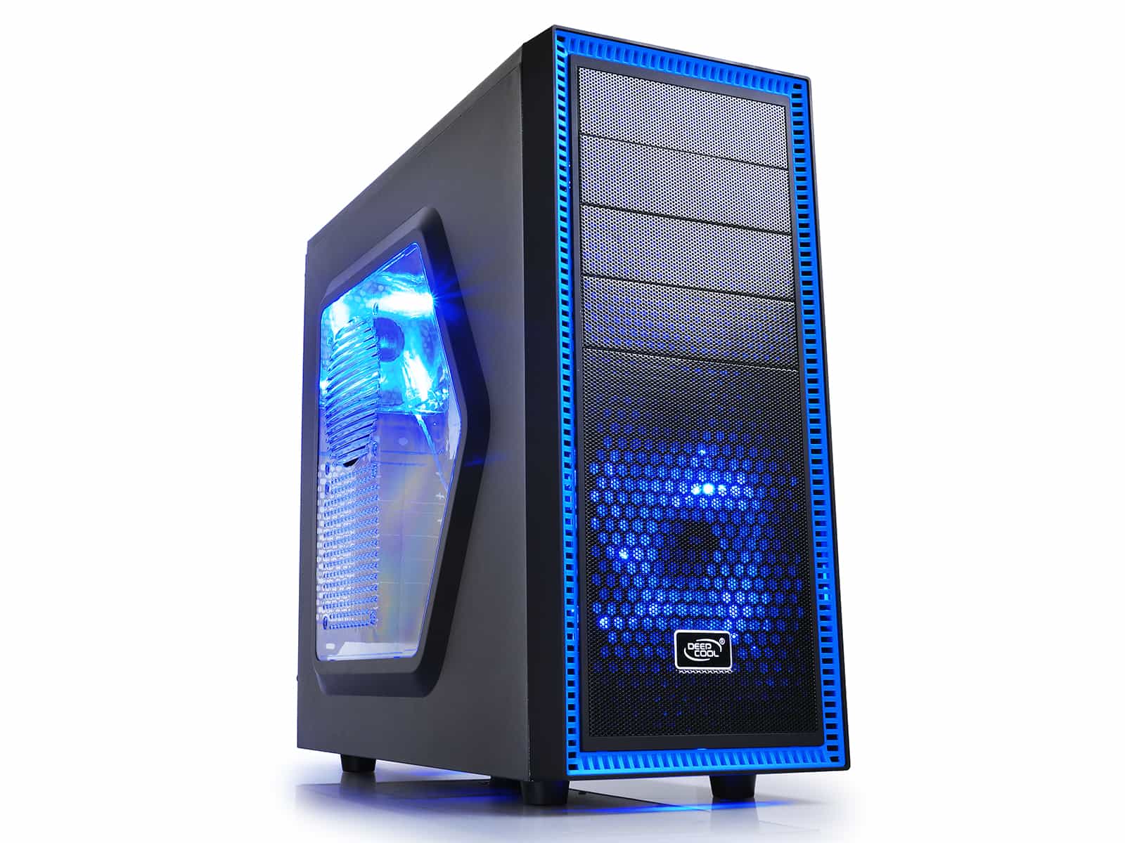 Кейс DeepCool TESSERACT SW Black-1