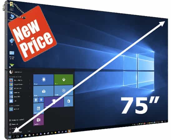 Моноблочный телевизор US-AD750PBH 75&quot; - диагональ-1