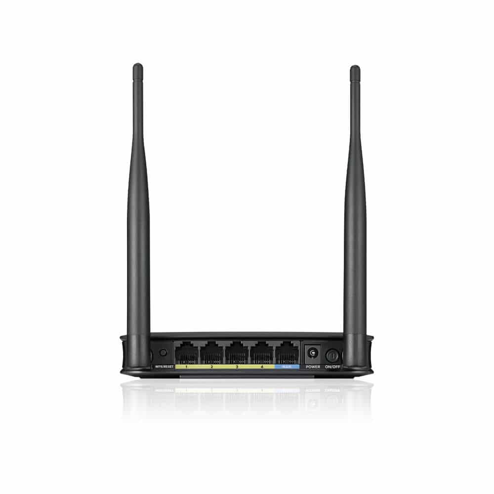 Zyxel NBG-418N v2 Домашний маршрутизатор Wireless N300-4
