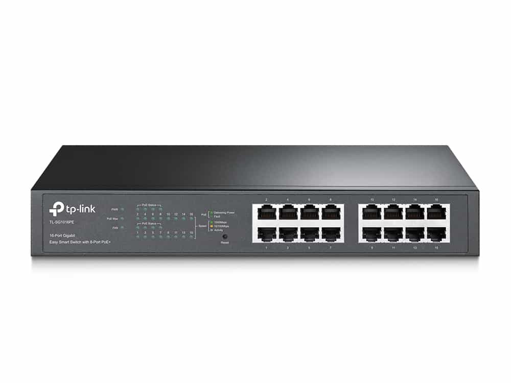 Коммутатор TP-Link TL-SG1016PE 16-портовый (Switch)-2