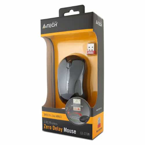 A4-Tech G3-270N USB Беспроводная мышка (Black-Red)-4