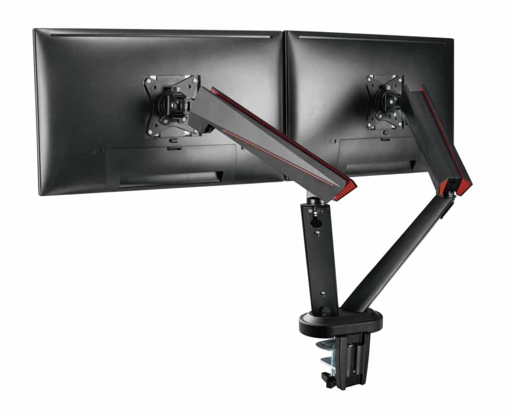 Кронштейн для двух мониторов с пружинным креплением Pro Gaming LDT39-C024-7