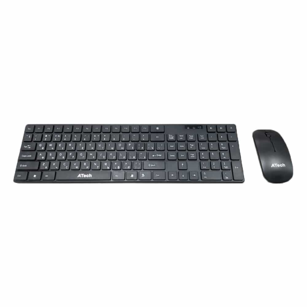 Беспроводной комплект клавиатуры и мышки A-Tech G305-1