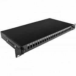 Optik patch-panel, bo‘sh, 1U-1
