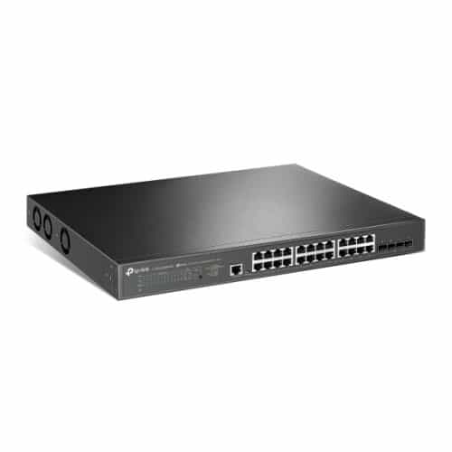 TP-Link SG3428XPP-M2 Omada — Управляемый коммутатор L2+ с 24 портами 2.5GBASE-T (16 PoE+ и 8 PoE++) и 4 слотами SFP+ 10G-1