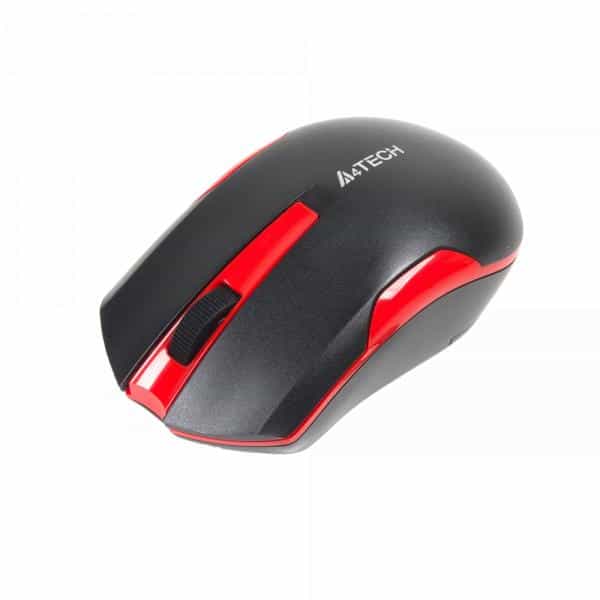 Беспроводная мышь A4tech G3-200N (Black+Red)-3
