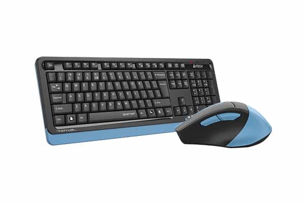 Беспроводной набор клавиатура + мышь A4Tech Fstyler FGS1035Q (Navy Blue)-3