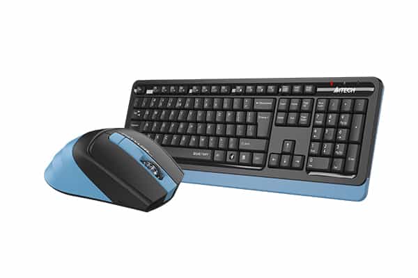 Беспроводной набор клавиатура + мышь A4Tech Fstyler FGS1035Q (Navy Blue)-4
