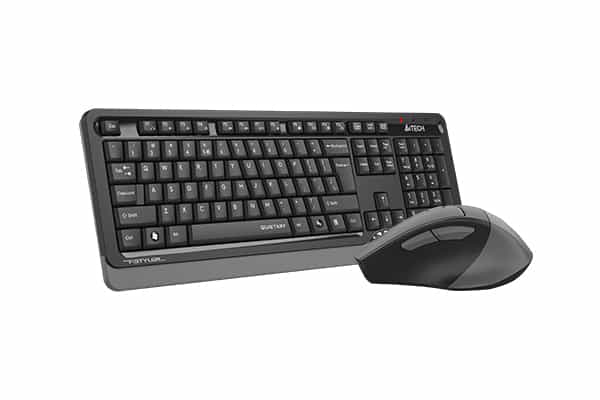 Беспроводной набор клавиатура + мышь A4Tech Fstyler FGS1035Q (Grey)-3