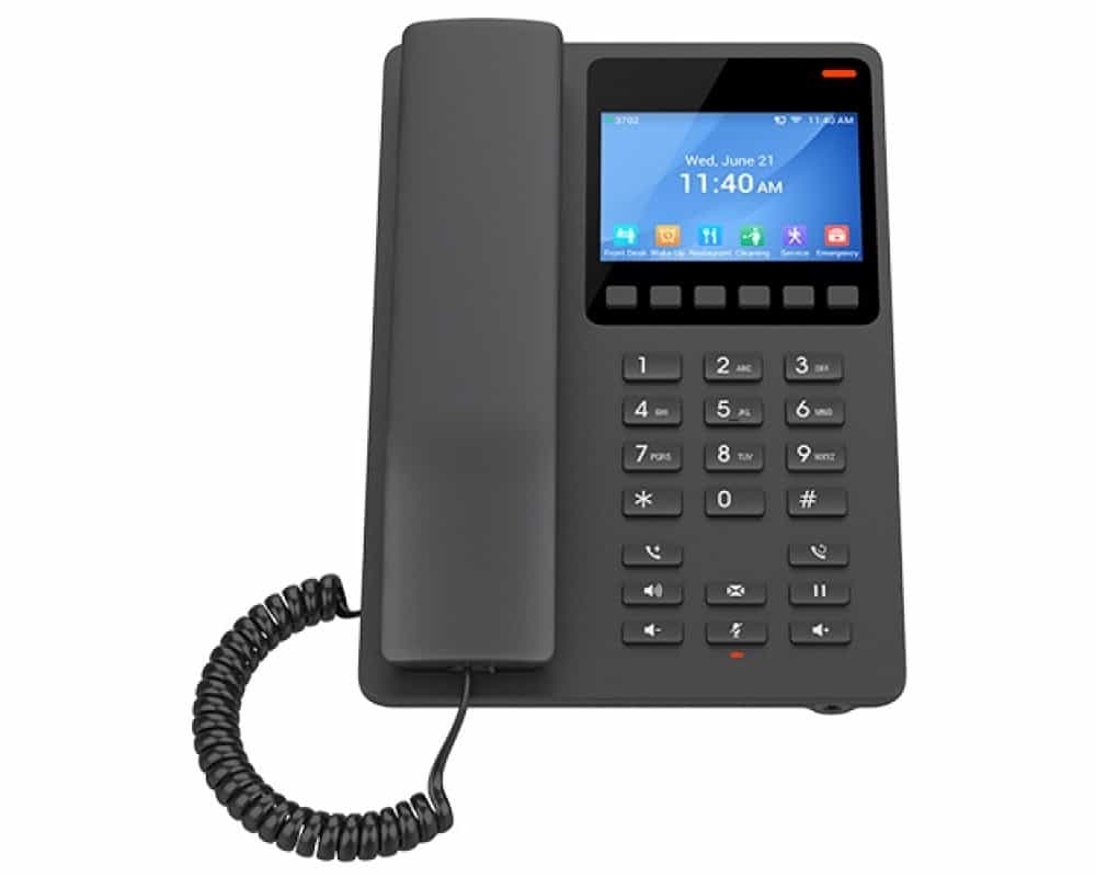 Grandstream GHP631 - Компактный гостиничный телефон -2