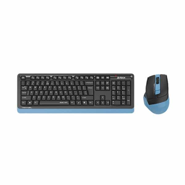 Беспроводной набор клавиатура + мышь A4Tech Fstyler FGS1035Q (Navy Blue)-1